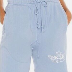 Boys Lie Sky Blue Athletic Shorts